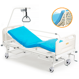 MET DM-370 (5+) RF - Медицинская Пятисекционная Функциональная Кровать с изломом спинной секции