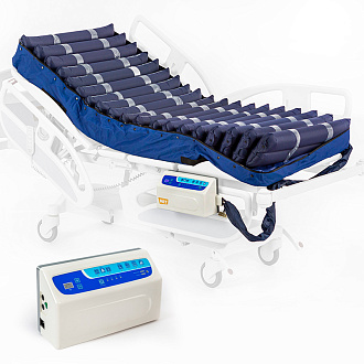 MET AIR PRO-1000 - Противопролежневая система с алюминиевым компрессором, вентиляцией и функцией статик